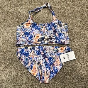 Fused Hawaii bikini set